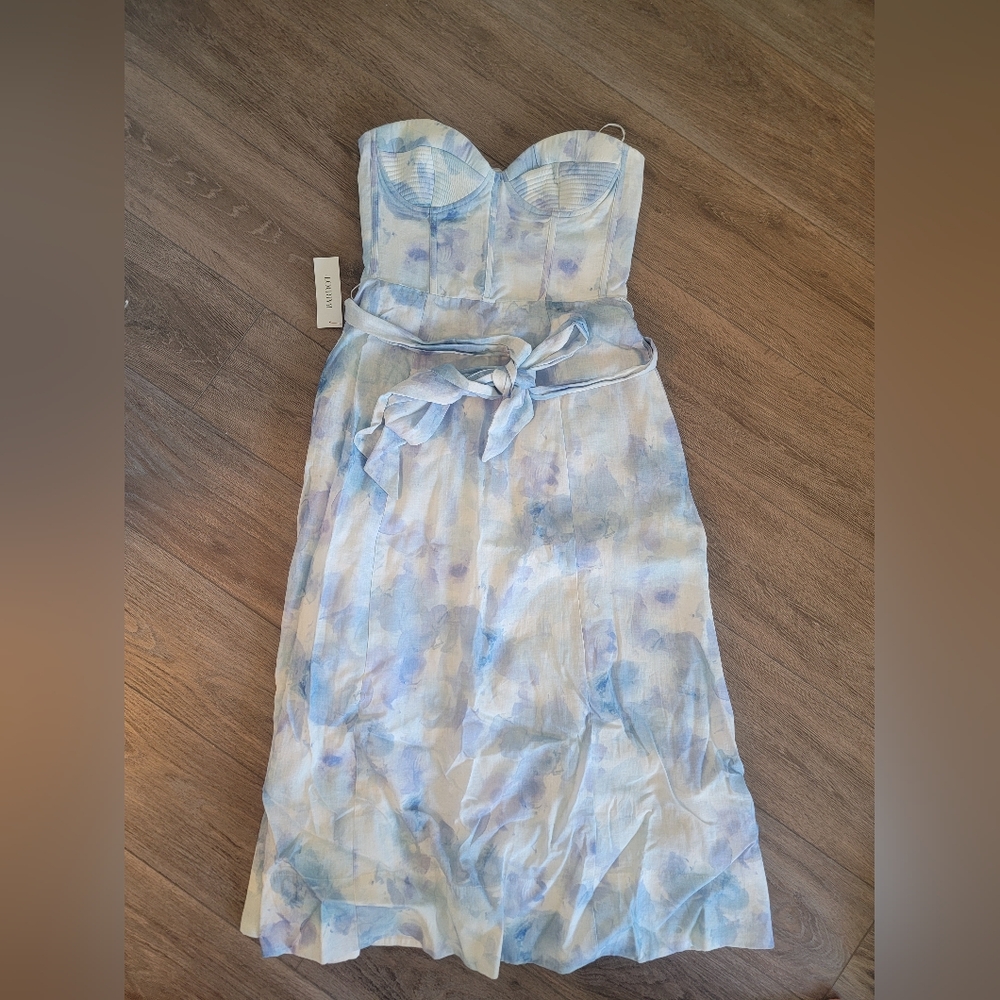Bardot Aqua Midi Dress